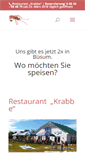 Mobile Screenshot of buesum-restaurant.de